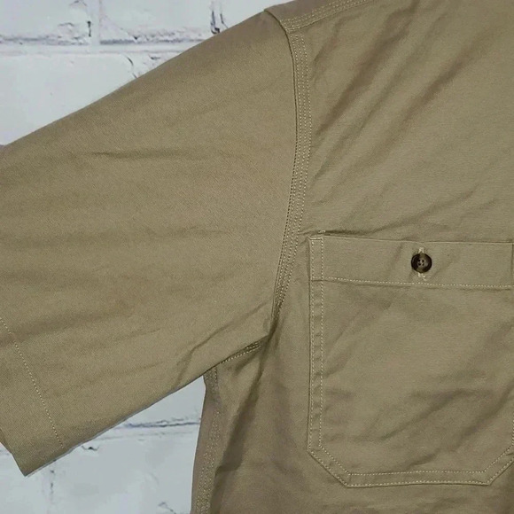 Carhartt Men's Rugged Flex Rigby Short Sleeve Relaxed Fit Work Shirt Size M - Picture 5 of 12